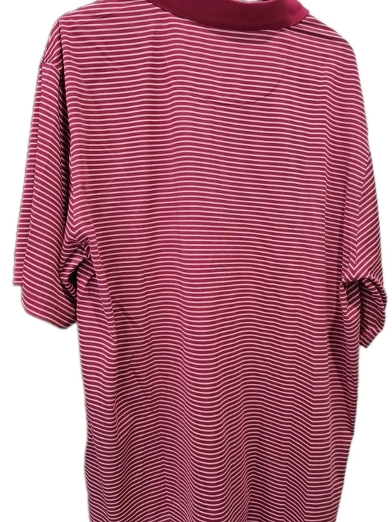 Donald Ross Golf Polo Mens XXL NWT Striped Performance Shirt - Picture 2 of 7